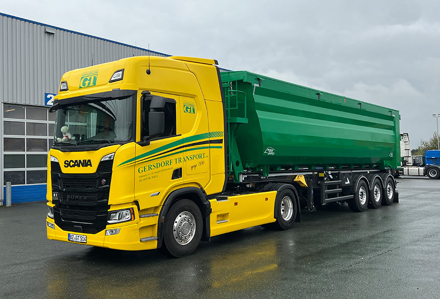 Kippfahrzeug Gersdorf Transport GmbH